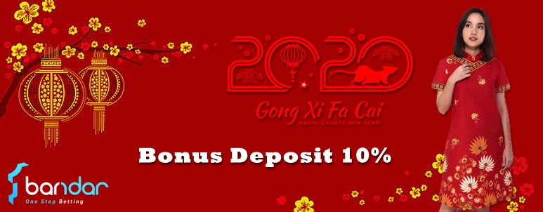 Bonus Deposit Judi Online Merayakan Imlek / Chinese New Year 2020